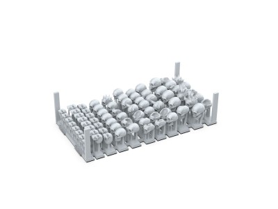 SKULLS - BASING BITS 72 pieces 