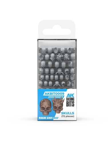 SKULLS - BASING BITS 72 pieces 