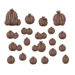 CACTUS BARREL - BASING BITS 20 pieces  2