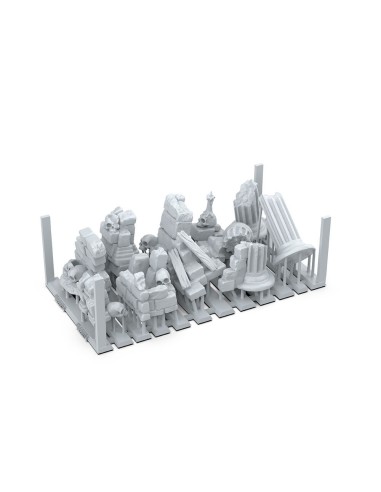 VILLAGE RUINS - BASING BITS 12 pieces 