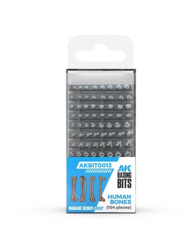 HUMAN BONES - BASING BITS 120 pieces 