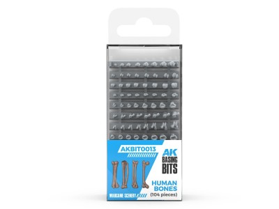 HUMAN BONES - BASING BITS 120 pieces 