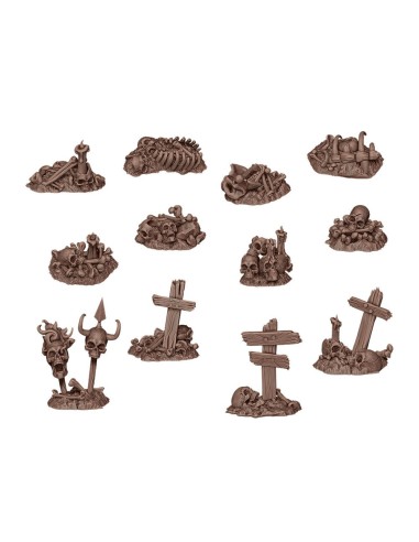BONES REMAINS - BASING BITS 12 pieces 