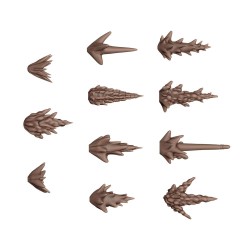 WEAPONS SHOT FX - BASING BITS 54 pieces  2