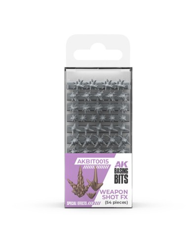 WEAPONS SHOT FX - BASING BITS 54 pieces 