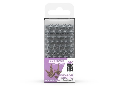 WEAPONS SHOT FX - BASING BITS 54 pieces 
