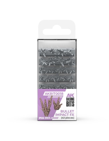 BULLET IMPACT FX - BASING BITS 43 pieces 