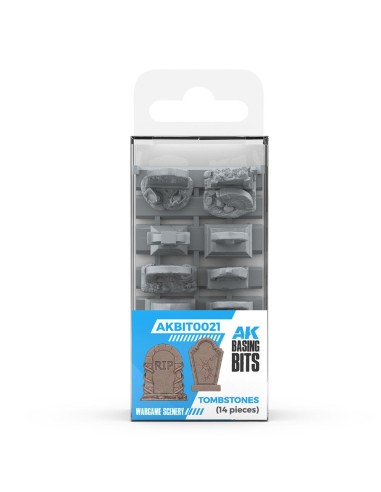 TUMBSTONES - BASING BITS 14 pieces 
