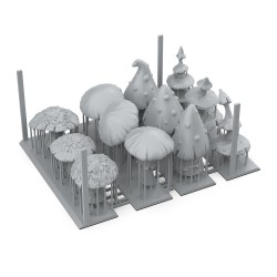 GIGANT MUSROOMS - BASING BITS 12 pieces 