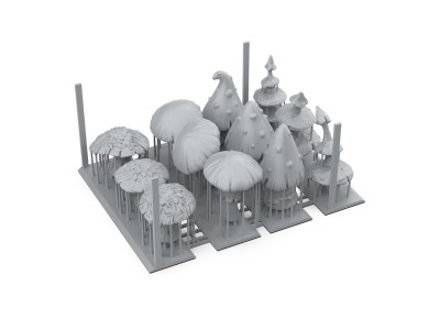 GIGANT MUSROOMS - BASING BITS 12 pieces 