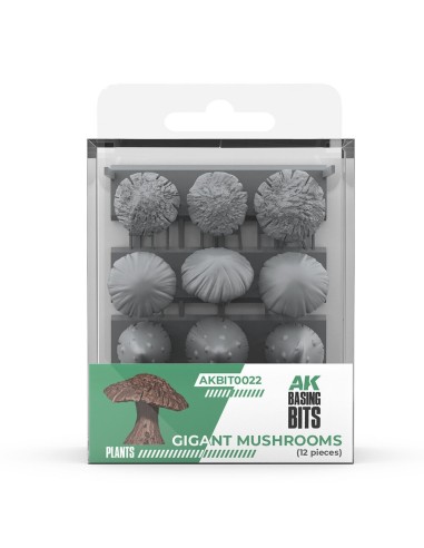 GIGANT MUSROOMS - BASING BITS 12 pieces 