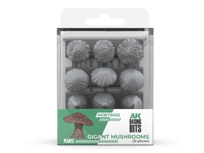 GIGANT MUSROOMS - BASING BITS 12 pieces 
