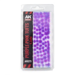 PURPLE-PINK TUFTS 4,5MM 