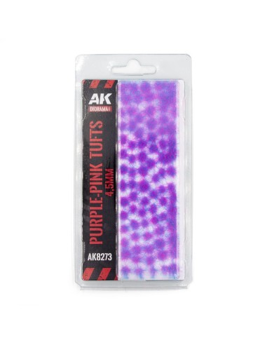 PURPLE-PINK TUFTS 4,5MM 