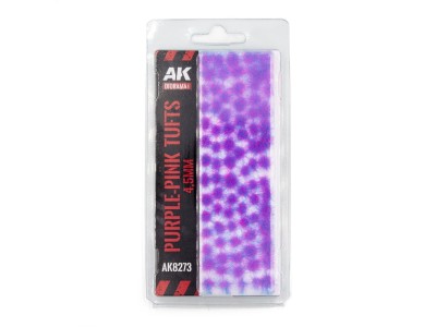PURPLE-PINK TUFTS 4,5MM 
