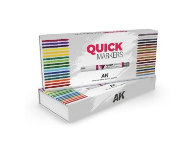 SPECIAL BOX FULL RANGE QUICK MARKERS 34 UNITS 