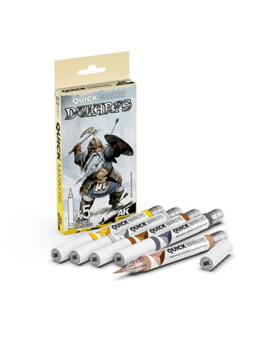 DWARFS QUICK MARKERS SET 