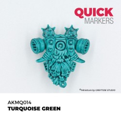 TURQUOISE GREEN - QUICK MARKER  2