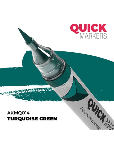 TURQUOISE GREEN - QUICK MARKER 