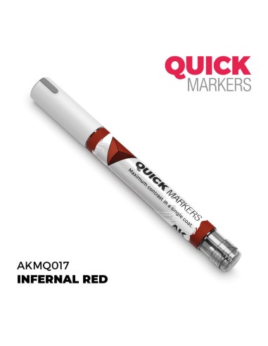 INFERNAL RED - QUICK MARKER 