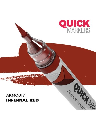 INFERNAL RED - QUICK MARKER 
