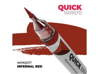 INFERNAL RED - QUICK MARKER 