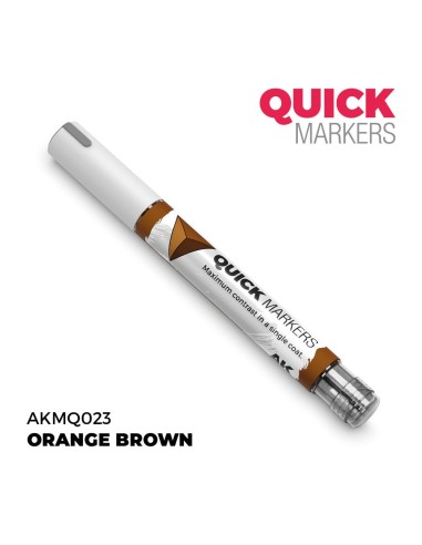 ORANGE BROWN - QUICK MARKER 