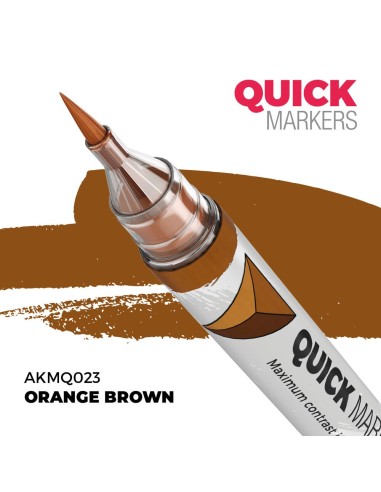 ORANGE BROWN - QUICK MARKER 