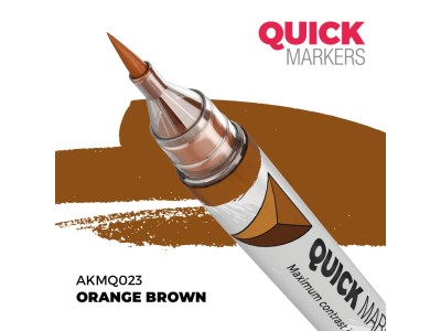 ORANGE BROWN - QUICK MARKER 