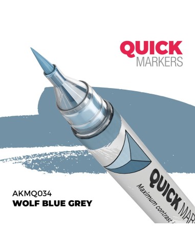 WOLF BLUE GREY - QUICK MARKER 