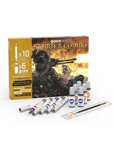 STARTER COMBO QUICK MARKERS + 3GEN SET 