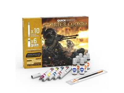 STARTER COMBO QUICK MARKERS + 3GEN SET 