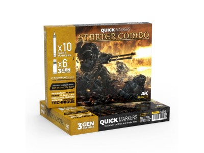 STARTER COMBO QUICK MARKERS + 3GEN SET 