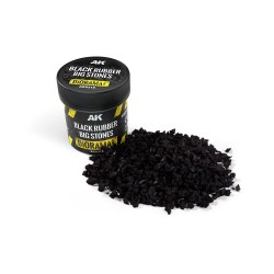 BLACK RUBBER BIG STONES 100ML 