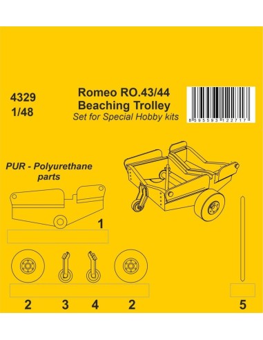 Romeo Ro.43/44 Beaching Trolley 