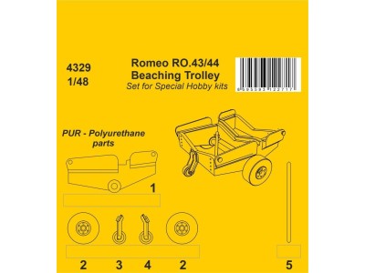 Romeo Ro.43/44 Beaching Trolley 