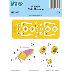 F-82G/H Twin Mustang Mask 