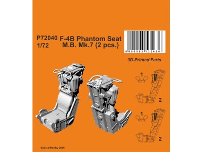 F-4B/C Phantom Seat (2 pcs) 