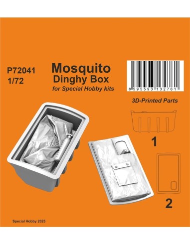 Mosquito Dinghy Box for Special Hobby kits 