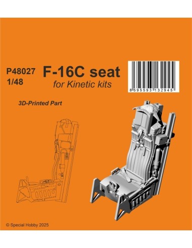 F-16C Seat for Kinetic 