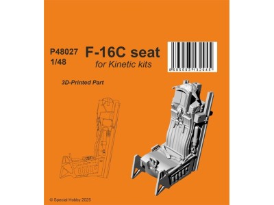 F-16C Seat for Kinetic 