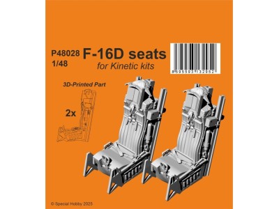 F-16D Seats for Kinetic 