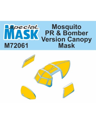 Mosquito PR & Bomber Version Canopy Mask 