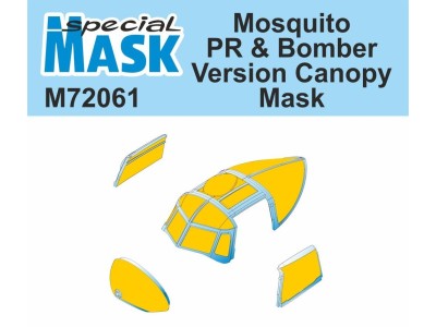 Mosquito PR & Bomber Version Canopy Mask 