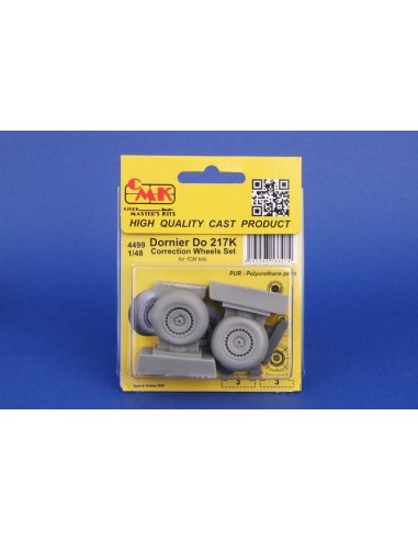 Dornier Do 217 Wheels Correction Set for ICM 