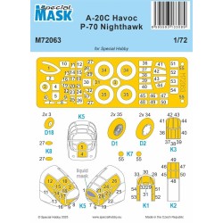 A-20C Havoc / P-70 Nighthawk MASK 