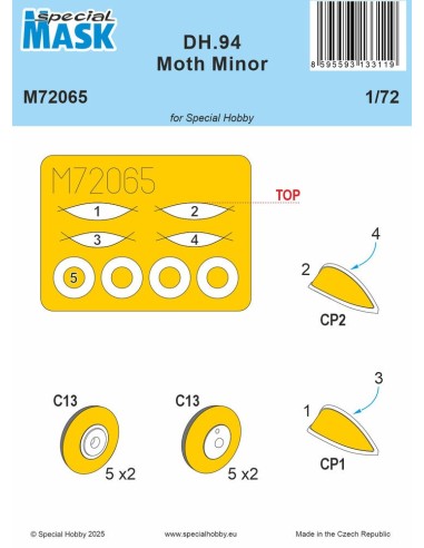 DH.94 Moth Minor MASK 