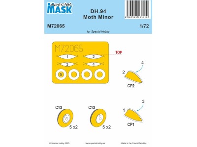 DH.94 Moth Minor MASK 