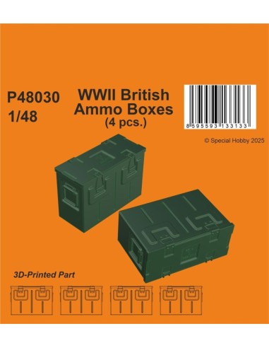 WWII British Ammo Boxes 