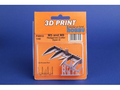 M5 and M8 Hedgerow Cutter (type 2) for Tamiya 